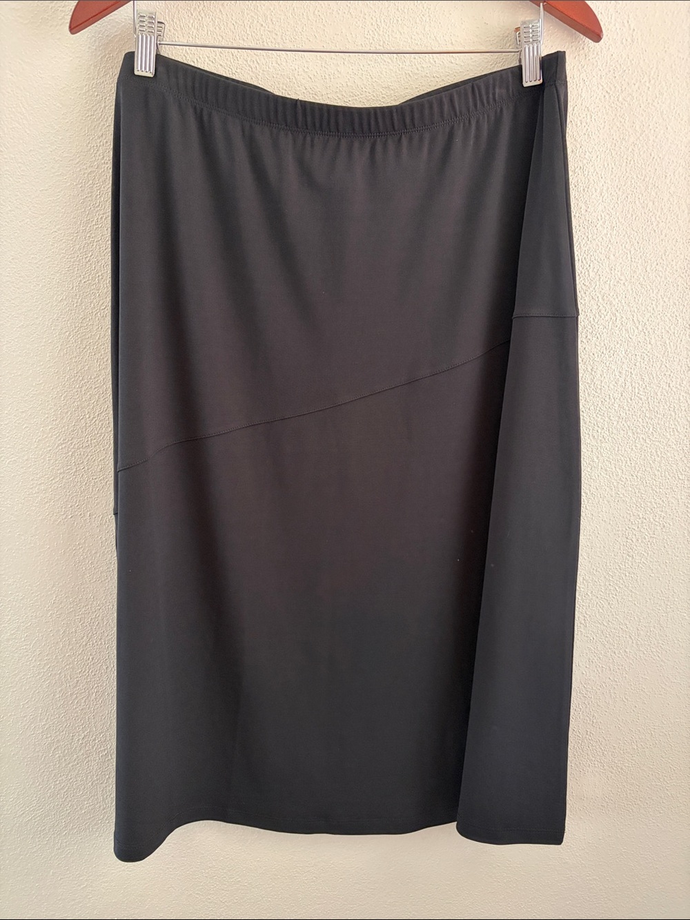 Christopher & Banks midi skirt black | size large